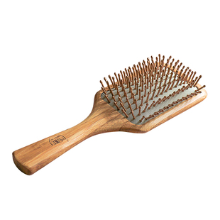 活法儿 实木质梳子气垫头梳气囊梳静电按摩梳便携女气囊梳蓬松