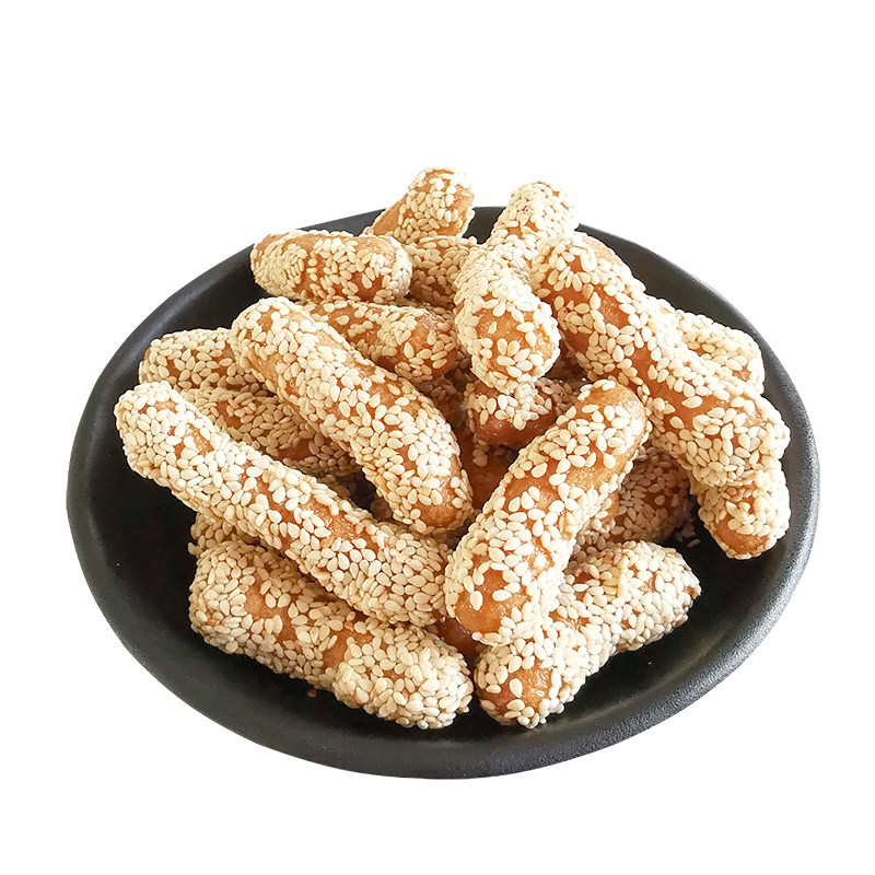 常德特产津市周华华糕点传统手工桃酥王蛋松酥枸杞红麻根薄切扣麻