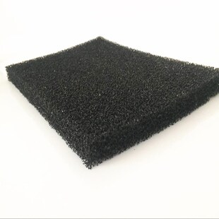 黑色生化棉鱼缸物理过滤棉 水族箱培菌净水加厚高密度海绵