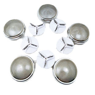 【散装】剃须刀配件刀片刀网简装配件网罩刀头外丝口螺纹用于超人