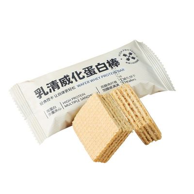 乳清威化蛋白棒无糖精代餐零食