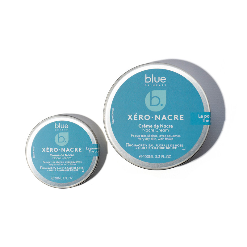 法国B.Blue Skincare蓝愈霜贝壳面霜小蓝罐珍珠母贝敏肌皮肤屏障