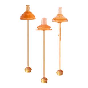 适合初阳贝贝奶瓶配件吸管杯纳米银吸水嘴鸭嘴奶嘴宽口径重力球