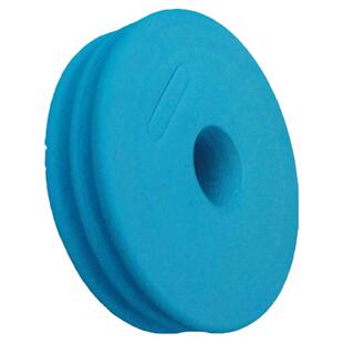 文铂双层主线轴泡沫鱼线圈加硬高密度渔具垂钓鱼用品48红白蓝绿桔