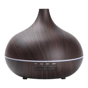 木纹香薰机欧规110V家用精油遥控香薰机自动喷香 香薰灯厕所 扩香