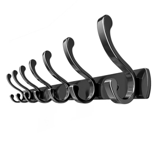 佳帮手挂钩免打孔入户门家用墙上挂衣钩卫生间衣柜挂衣服加大排钩