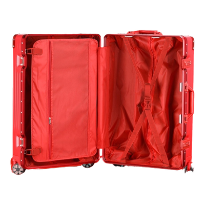 陪嫁箱红色结婚新娘24寸旅行密码