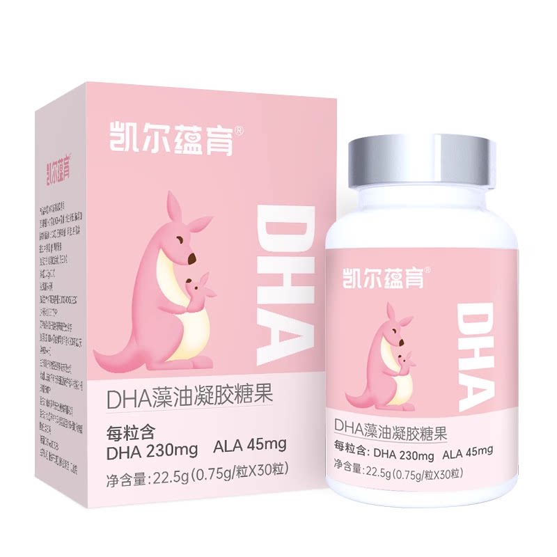孕妇dha孕妇海藻油专用燕窝d水果/坚果混合麦片