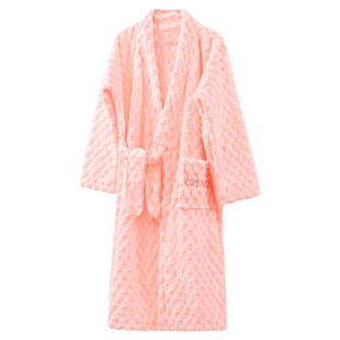 洁丽雅7A抑菌浴袍女款吸水速干家用洗澡可穿浴巾可插兜浴衣2025新