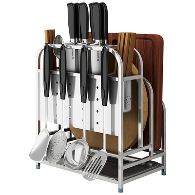 304不锈钢厨房置物架刀具架