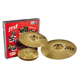 Paiste德产派斯特镲片套装PST3 101踩镲吊镲强音镲叮叮镲架子鼓