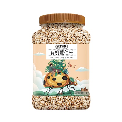盖亚农场有机可追溯薏仁米1kg