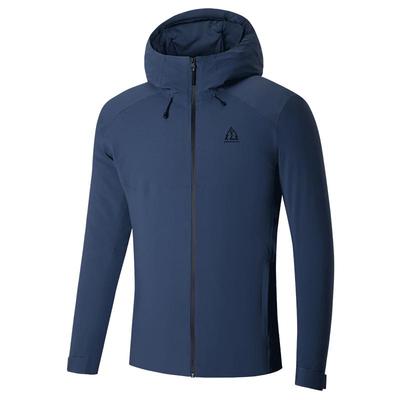 361羽绒冲锋衣男女秋季考杜拉耐磨防水连帽冲锋羽绒服男652443307