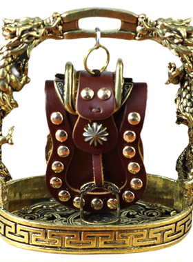 全铜马鞍摆件蒙古族特色工艺品纪念品居家车摆件手工艺礼品车内饰