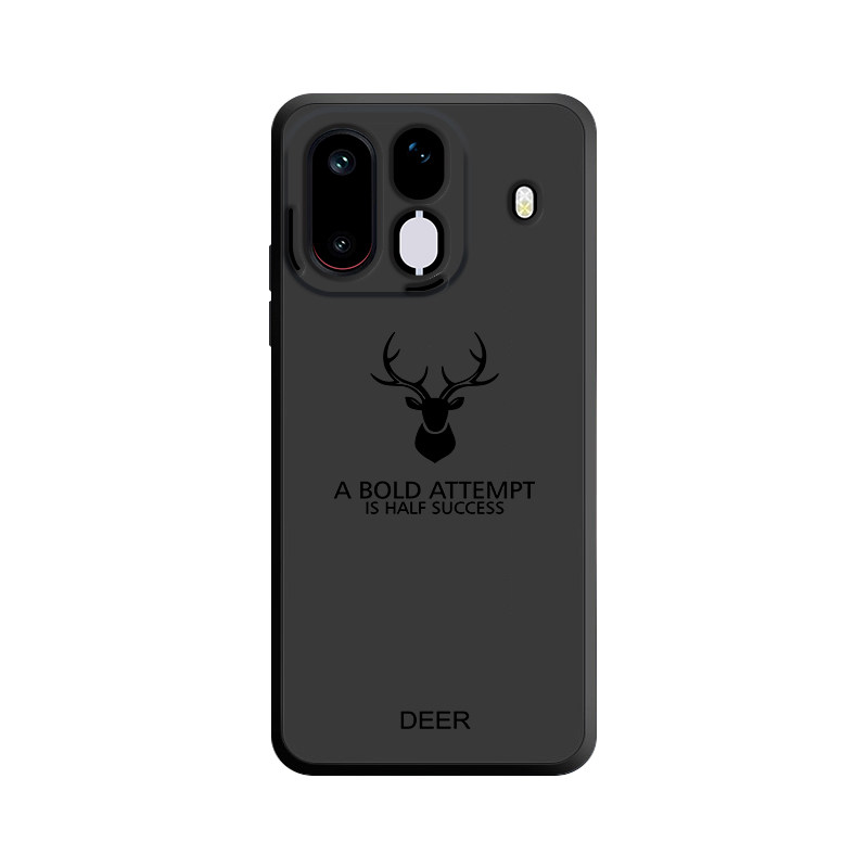 适用一加 Ace7手机壳新款1+Ace7pro液态硅胶磨砂软壳oneplus镜头全包防摔保护套男女生简约创意卡通外壳麋鹿