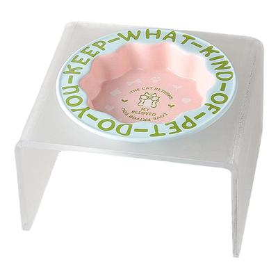 Miapet加高护颈椎宠物碗架