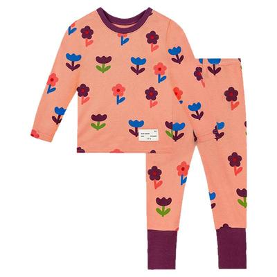 中童纯棉秋衣套装秋冬棉毛衫小童