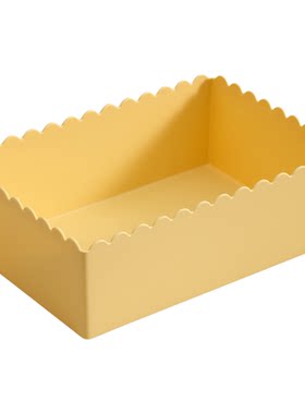 桌面收纳盒化妆品塑料置物盒家用杂物零食储物筐宿舍浴室整理盒子