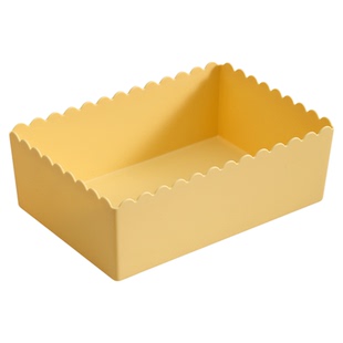 桌面收纳盒化妆品塑料置物盒家用杂物零食储物筐宿舍浴室整理盒子