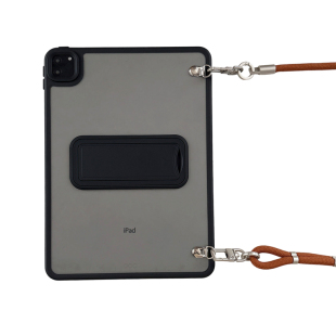 新款ipad air8磨砂平板保护壳一体支架高质感ipad pro11防摔air467/11/air13寸平板挂绳A16保护套mini6/7硬壳