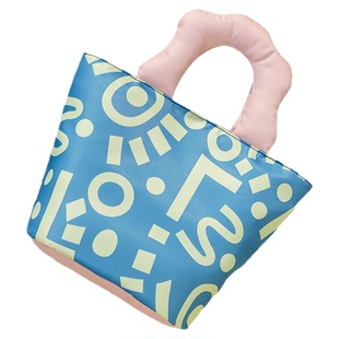 饭盒袋手提包萌趣可爱学生便携保温便当防水优质带饭菜包通勤上班