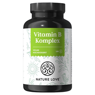 【赵若帆kiko】德国NatureLove进口高活性复合维生素B族胶囊VB