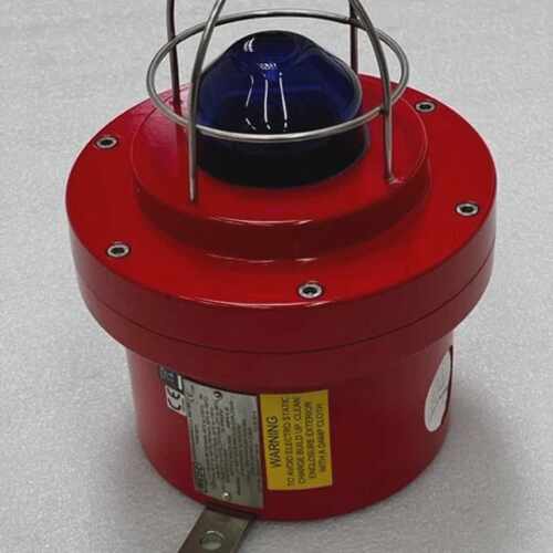 MEDC XB11 Xenon Explosionproof Beacon Strobe Light Blue 24VD