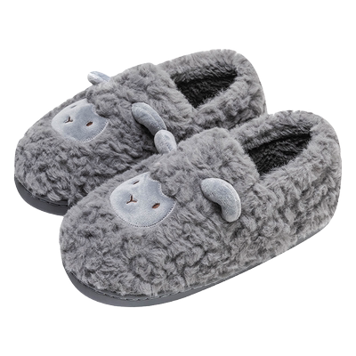 棉拖鞋男款冬季2025新款包跟室内家居情侣居家用毛毛棉鞋女士外穿