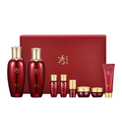 【官方正品】秀雅韩酵滋养人参水乳8件套礼盒补水保湿滋养护