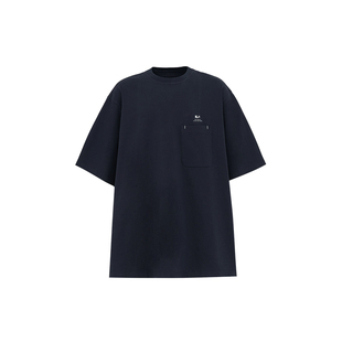 【重磅纯棉300g】HalfwayHouse25年夏季新款日系短袖刺绣中性T恤