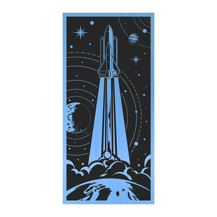 星之所在 金银箔纸书签合集 世界神话系列/星舰宇宙星空蒸汽朋克