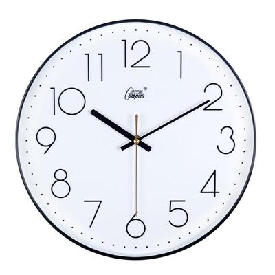 客厅创意风轻奢挂钟墙上