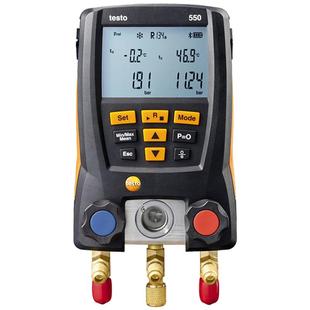 德图testo550S/557S/549空调压力表电子冷媒表加液汽车数字加氟表