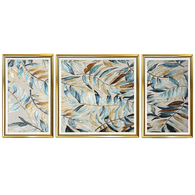 珐琅彩画《家业长青》