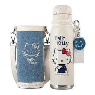 杯具熊锐气双饮运动保温杯西高地美乐蒂大容量儿童上学生便携水壶