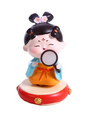 唐仕女转转摆件西安文创纪念品陕西特产伴手礼物河南洛阳特色礼品