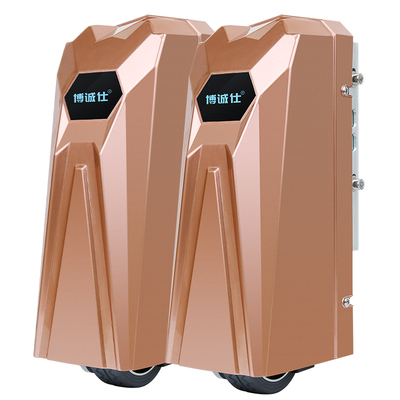 远程控制电动对开门开门机