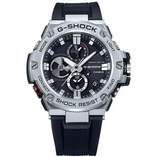 【礼物】卡西欧旗舰店GST-B100太阳能蓝牙耐摔防水手表男 G-SHOCK