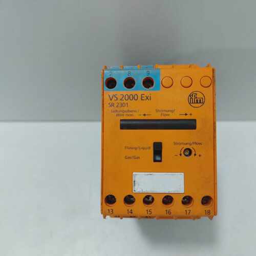 IFM VS2000Exi Control Monitor for Flow Sensor