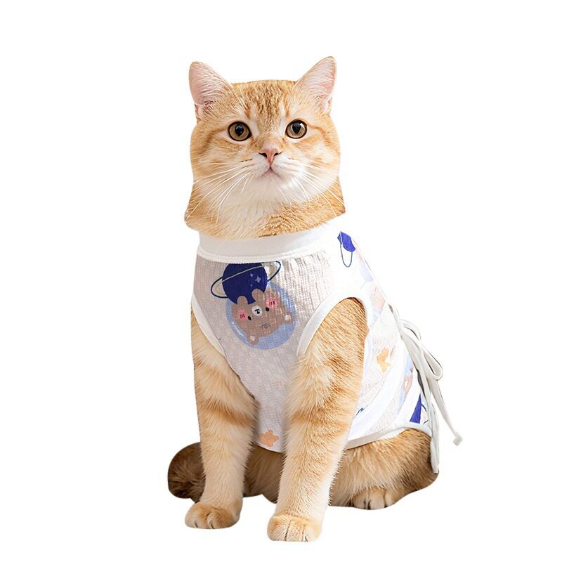 新款猫咪绝育术后防舔断奶服