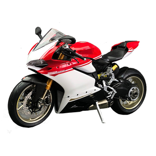 沙沙汽车模型1:12 杜卡迪 1299S红魔合金机车摩托车收藏摆件