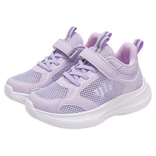 英氏童鞋儿童小白鞋新款春季透气镂空小学生网鞋中大童女童运动鞋