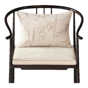 中式乳胶坐垫红木椅子沙发垫圈椅餐椅实木太师椅茶桌座椅垫定制