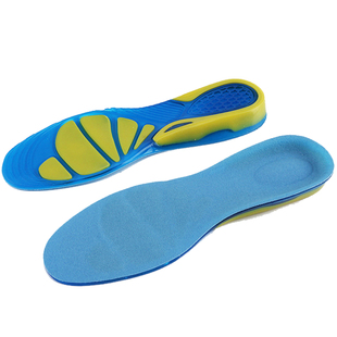 硅胶鞋垫后跟疼痛鞋垫男女脚跟痛软硅胶加厚减震足跟痛跟腱炎防滑