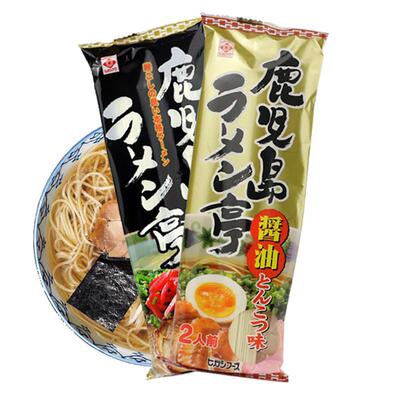 日本进口大地的恩惠日式挂面素面荞麦面乌冬面汤面320g/袋组合装