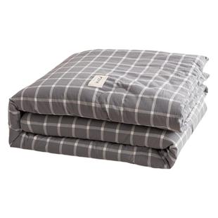 无印良品四季款全棉春秋被子被芯可机洗冬被学生单人宿舍纯棉被褥