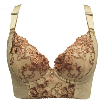 聚拢收副乳内衣美容院大码软钢圈