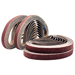 气动小砂带打磨抛光砂布带机砂纸330*10带条打磨机木工沙带520*20