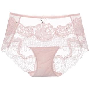 【重塑经典】LACLOVER兰卡文性感蕾丝中腰平角裤秘密恋歌LC23DP1