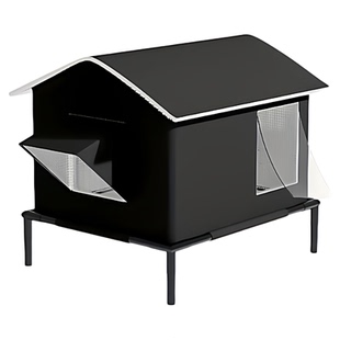 户外流浪猫窝御寒封闭式防雨防水冬天保暖加厚猫咪室外窝过冬神器